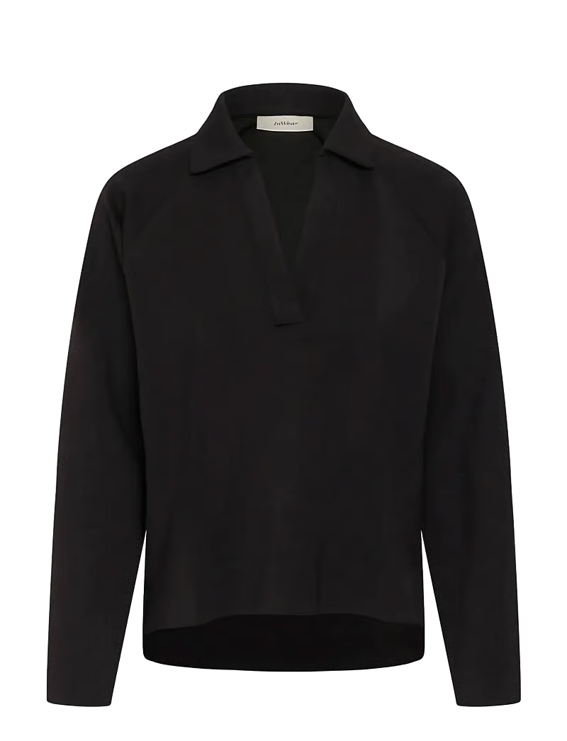 Simiw Vincentiw Polo Blouse - Black