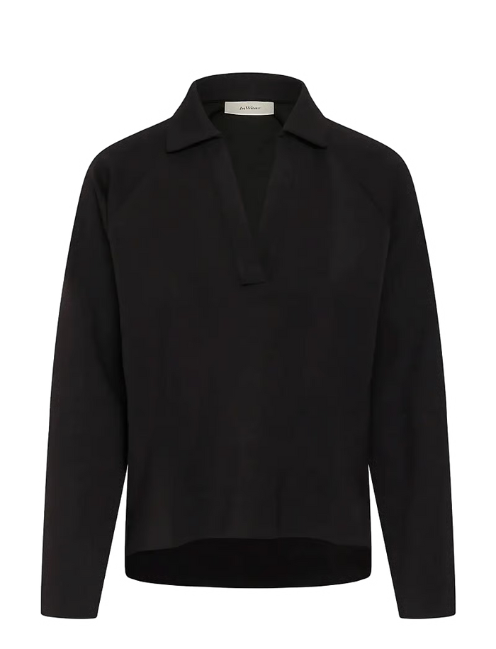 Simiw Vincentiw Polo Blouse - Black