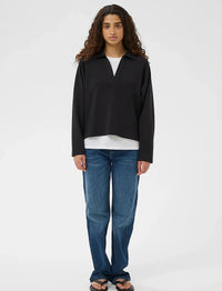 Simiw Vincentiw Polo Blouse - Black