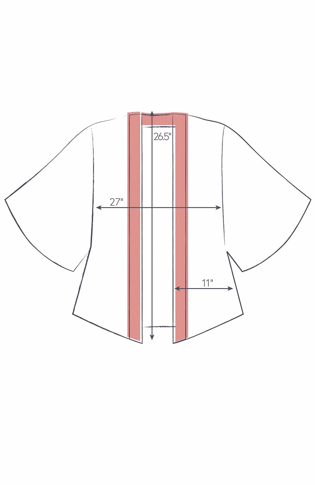 Kimono Jacket - Bountiful Blooms