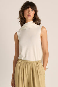 Kora Cape Top - Cream