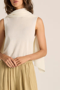 Kora Cape Top - Cream