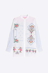 Mao Shirt - Blue