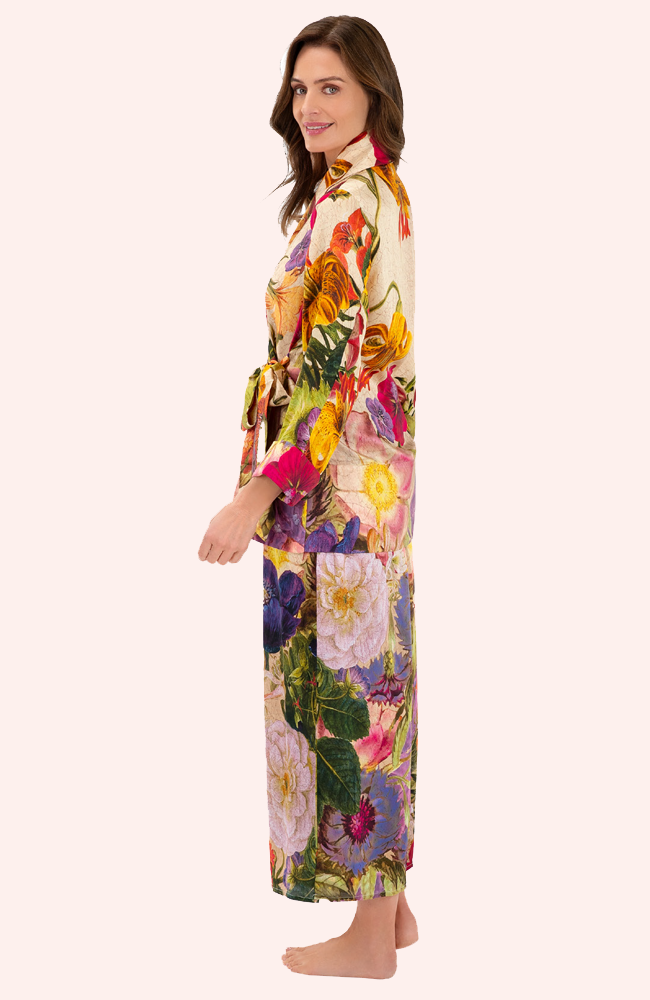 Luxury Co-ords - Cream Posy