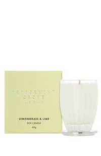 Lemongrass & Lime - Small Candle 60g