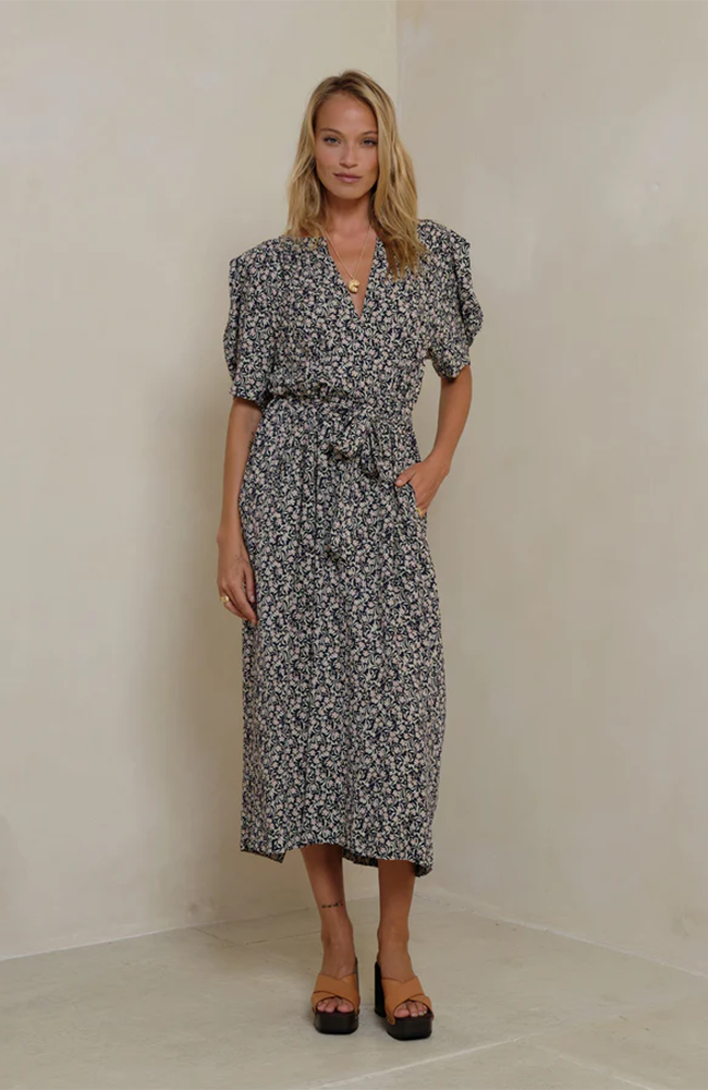 Coven Dress - Chelsea Floral Navy