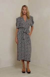 Coven Dress - Chelsea Floral Navy