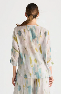 Relaxed Print Top - Mirage