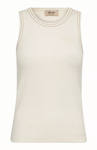 Ara Rib Tank Top - Ecru