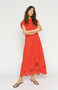 Aria Mono Dress - Spicy Orange