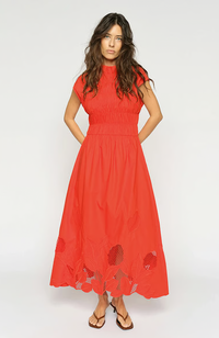 Aria Mono Dress - Spicy Orange