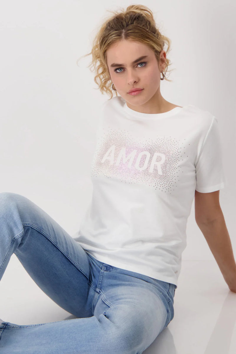 Amor T-Shirt  - Off White