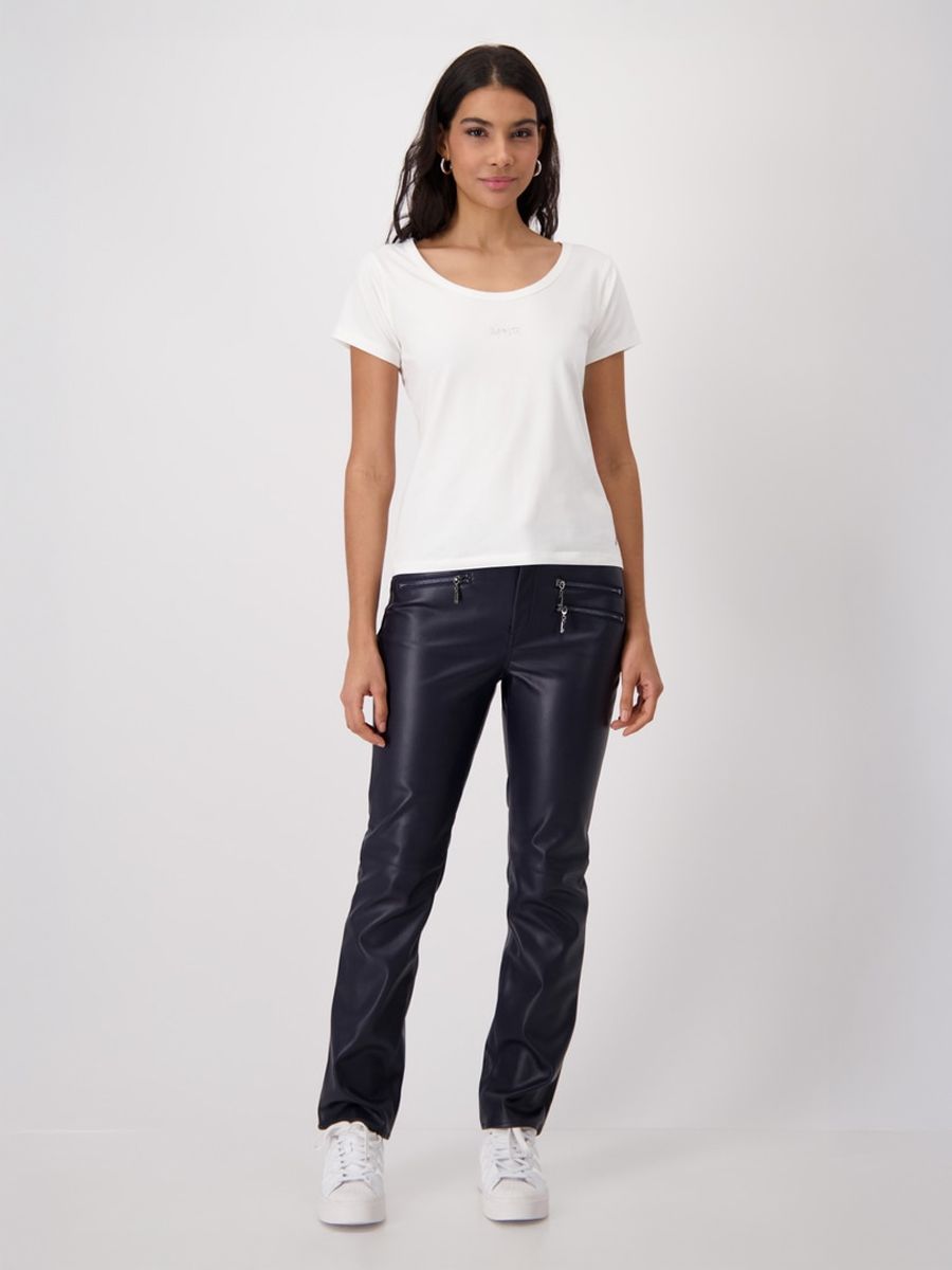 Basic Pima Tshirt /Jewelry - Off White