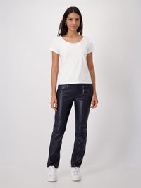 Basic Pima Tshirt /Jewelry - Off White