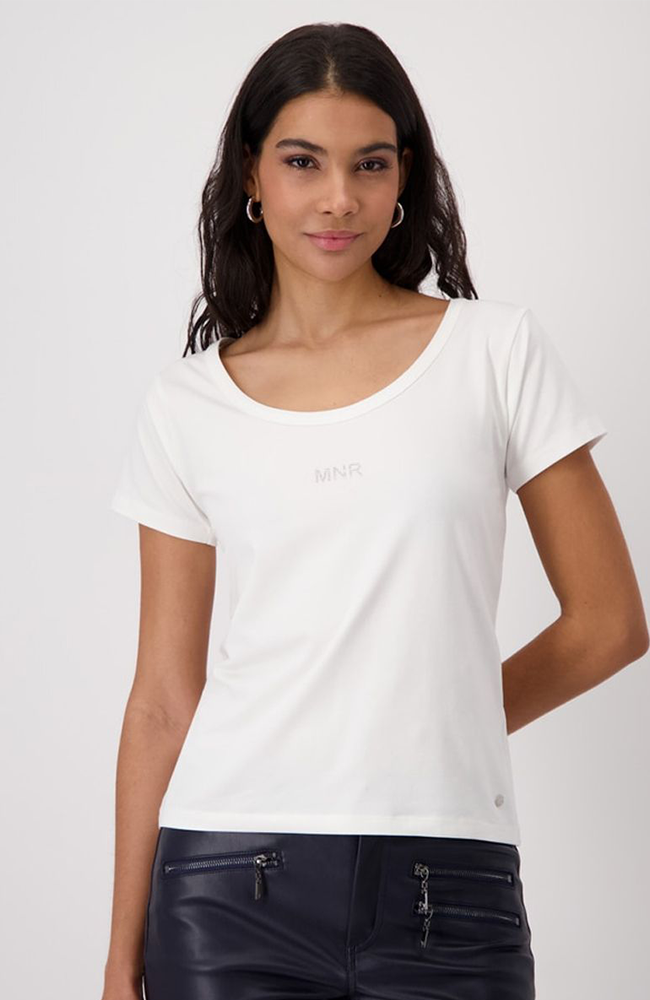 Basic Pima Tshirt /Jewelry - Off White