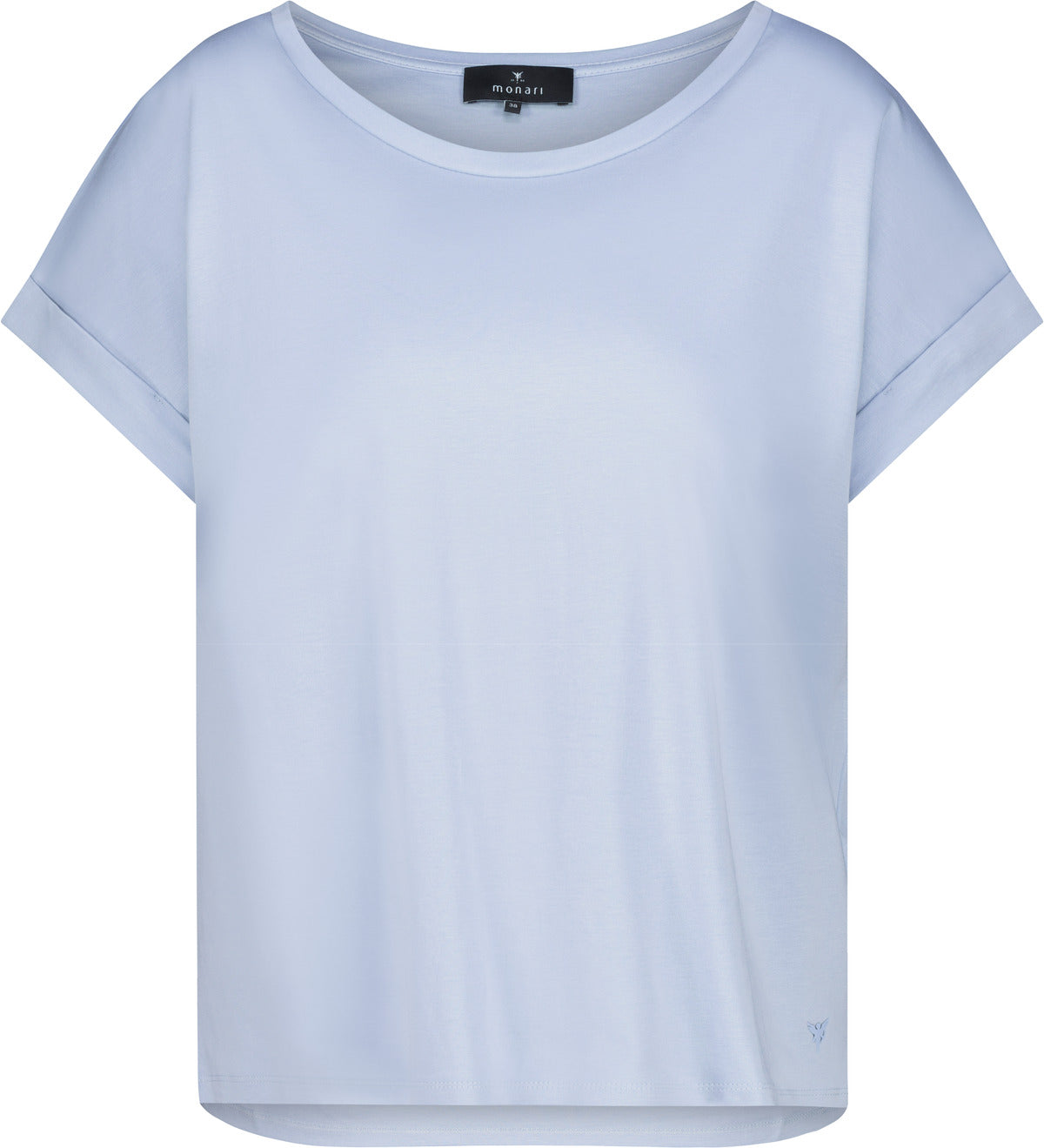 R/N T-Shirt Basic Pima Plain - Blue Sky