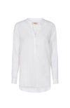 Danna Linen Blouse - White