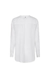 Danna Linen Blouse - White