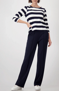 Basic Shirt Striped Jewelry - Deep Ocean