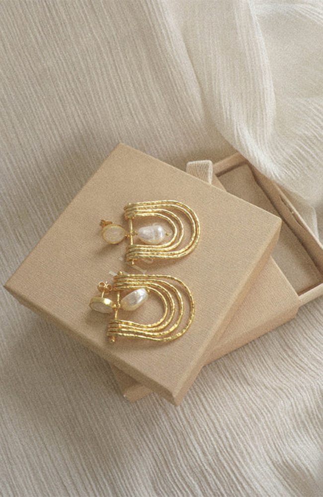 Olympia Earrings - Gold