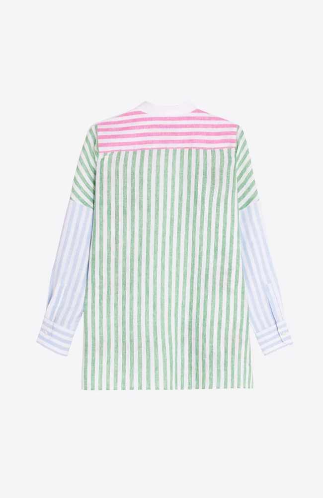 Mao Shirt - Blue