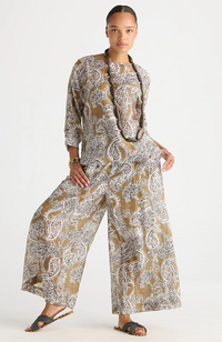 Relaxed Print Top - Paisley
