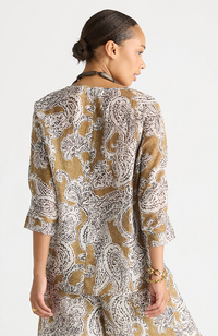 Relaxed Print Top - Paisley