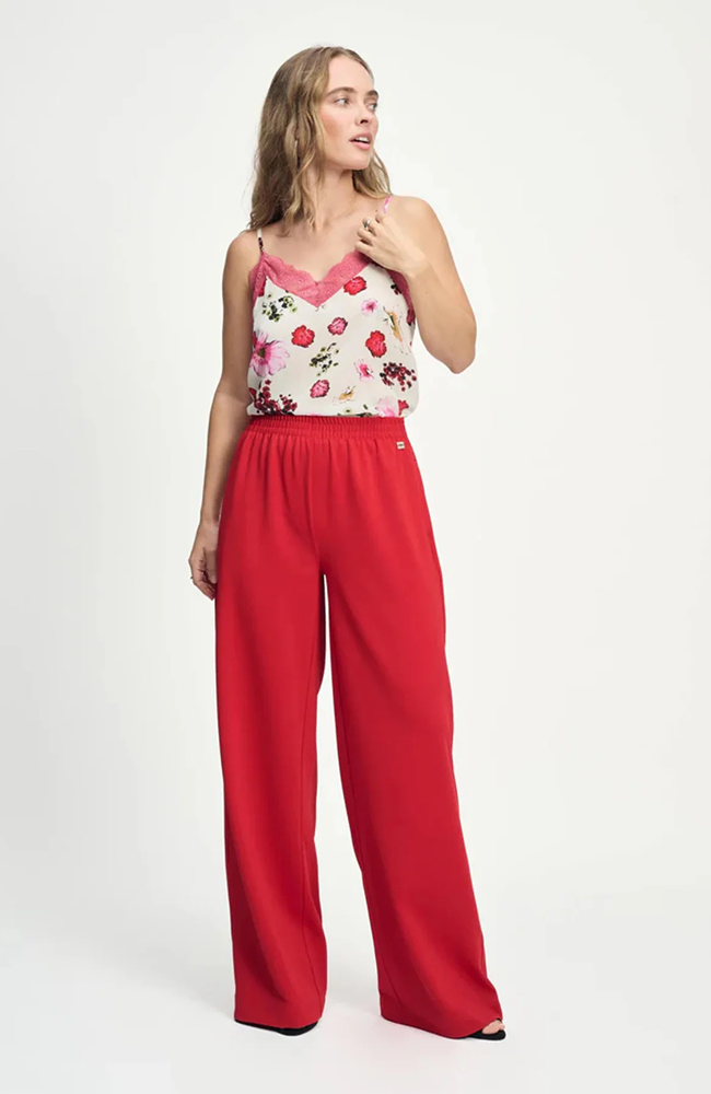 Summer Pants -  Scarlet Red