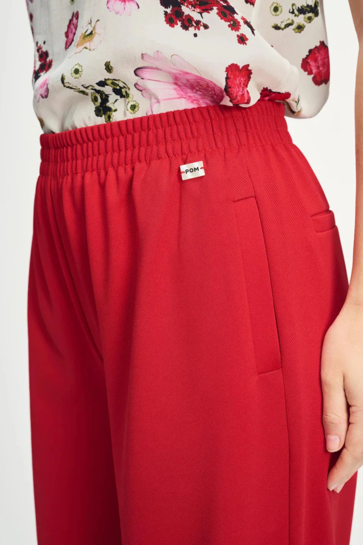 Summer Pants -  Scarlet Red