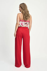 Summer Pants -  Scarlet Red