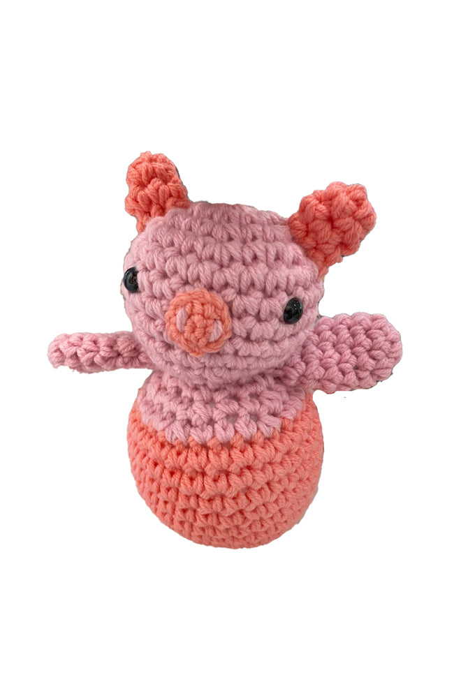 Pig Rattle - 2 Colours