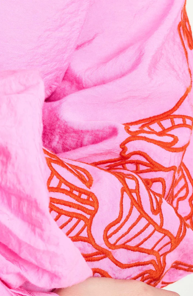 Sequins Blouse - Cheering Pink