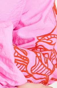 Sequins Blouse - Cheering Pink