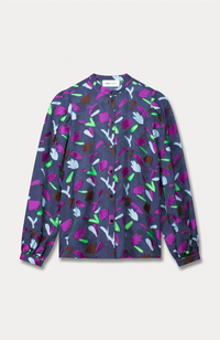 Featherfest Blouse - Blue