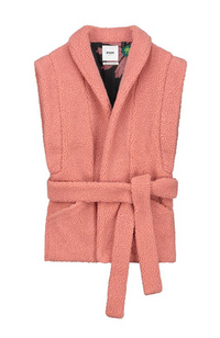 Teddy Dusty Pink Gilet