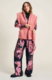 Teddy Dusty Pink Gilet