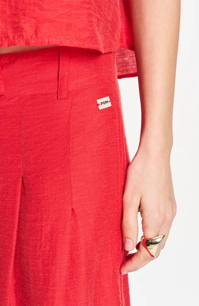 Pants - Bloom Red