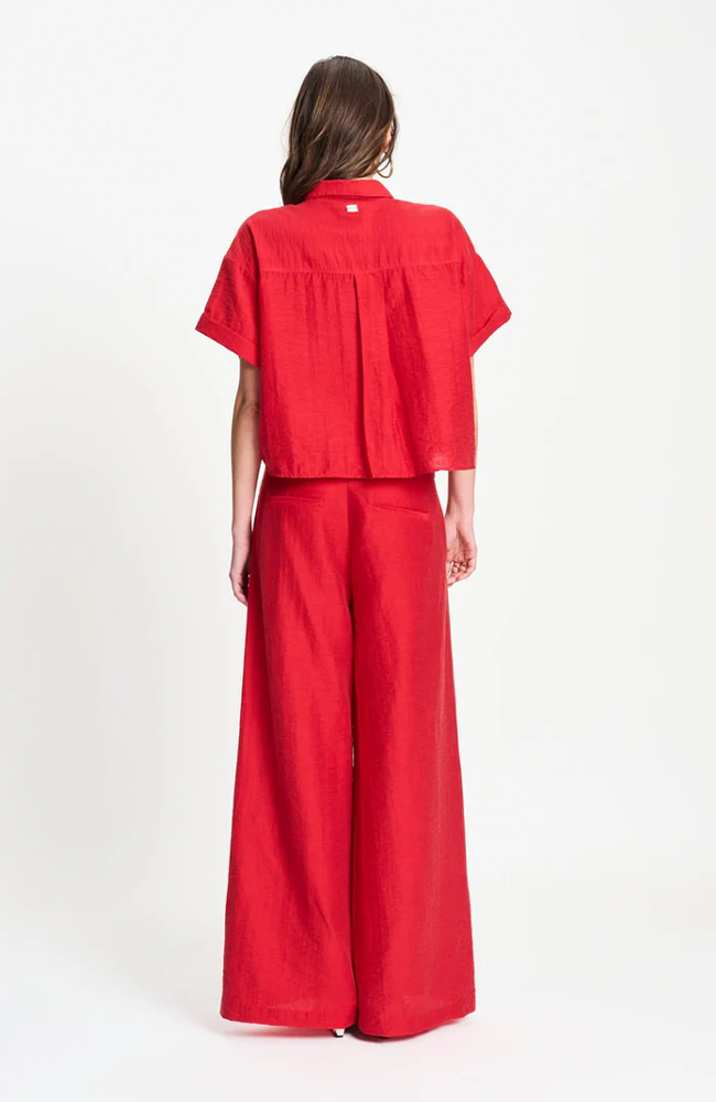Pants - Bloom Red