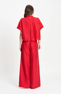 Pants - Bloom Red