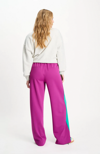 Track Pants - Colourblock Wild Purple