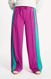 Track Pants - Colourblock Wild Purple
