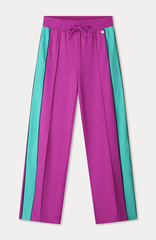 Track Pants - Colourblock Wild Purple