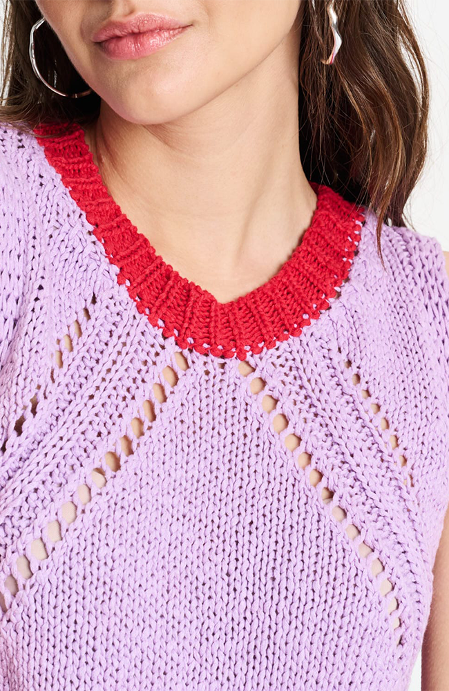 Spencer - Colourblock Lavender