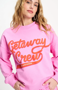 Getaway Sweater - Crew Pink