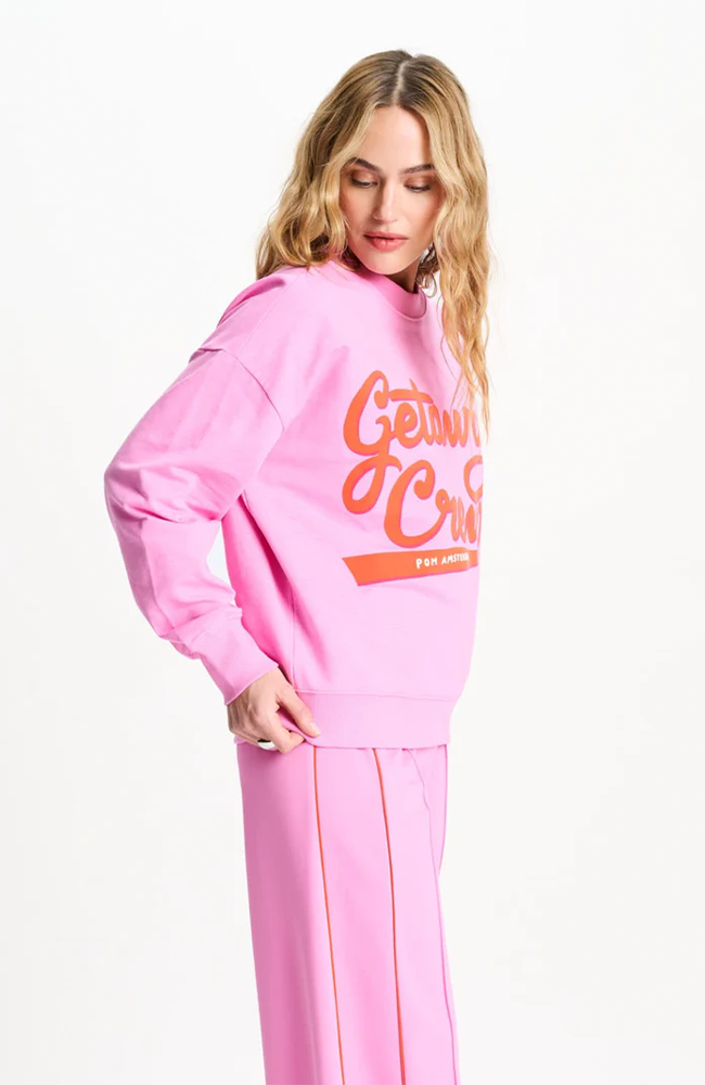 Getaway Sweater - Crew Pink