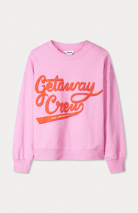 Getaway Sweater - Crew Pink