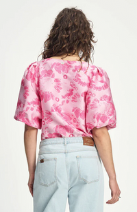 Top - Floral Jac Raspberry