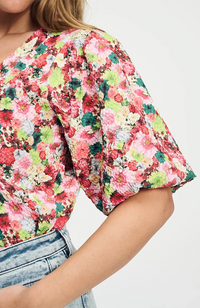 Love Bouquet Top - Multi