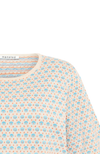 Pomme Tee - Light Aqua