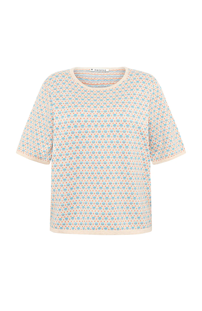 Pomme Tee - Light Aqua
